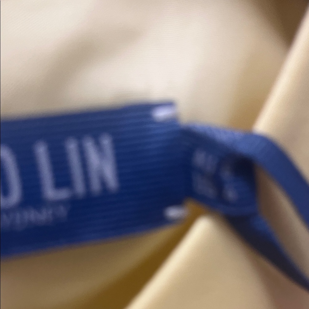 Leo Lin Cleo yellow embroidered dress - Picture 5 of 6